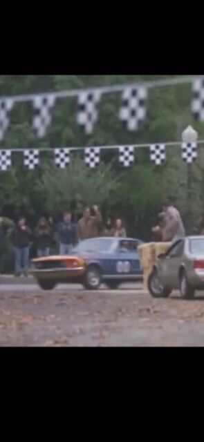 1968 Blue Ford Mustang Coupe