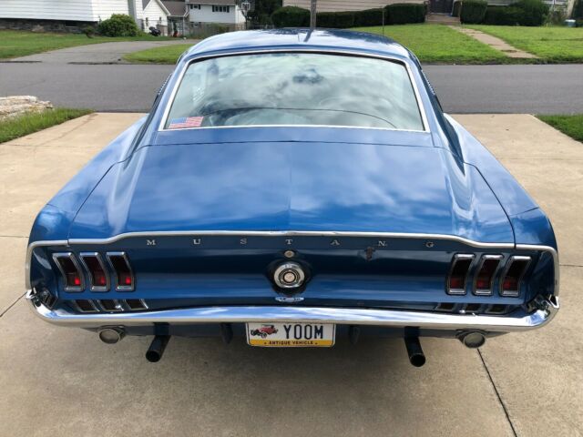 1968 Blue Ford Mustang Coupe