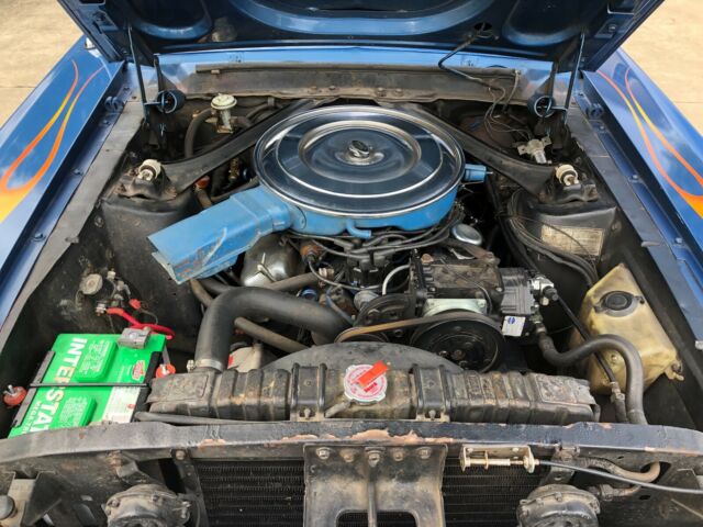 1968 Blue Ford Mustang Coupe