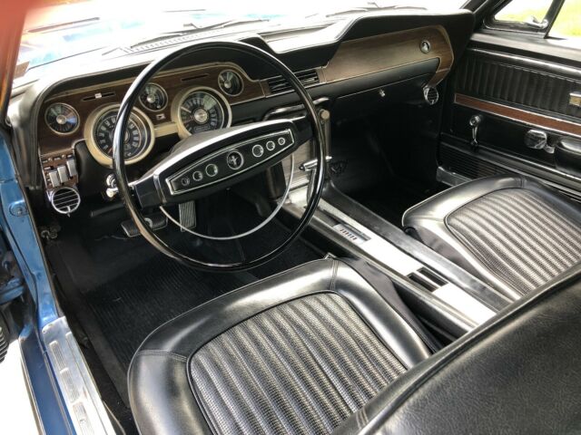 1968 Blue Ford Mustang Coupe