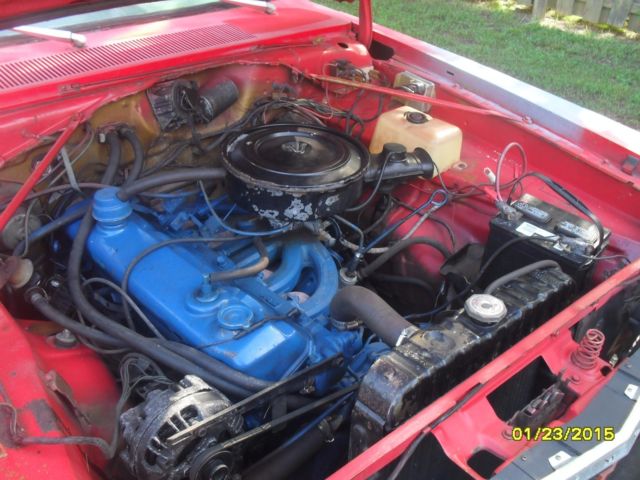 1975 Red Plymouth Duster