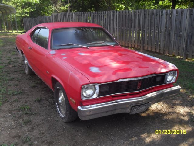 1975 Red Plymouth Duster