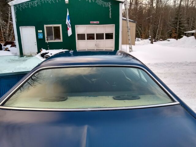 1973 Blue Plymouth Duster Coupe