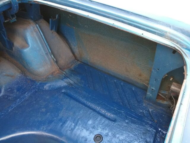 1973 Blue Plymouth Duster Coupe