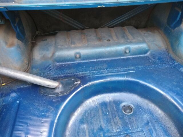 1973 Blue Plymouth Duster Coupe