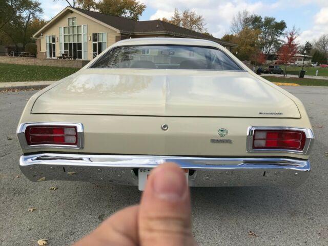 1973 Spinnaker White Plymouth Duster Coupe