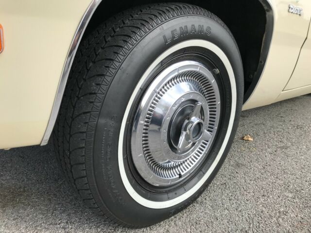 1973 Spinnaker White Plymouth Duster Coupe