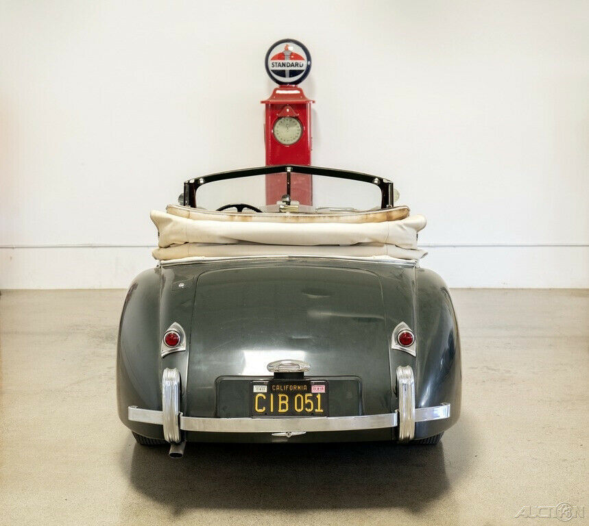1953 Green Jaguar XK Convertible