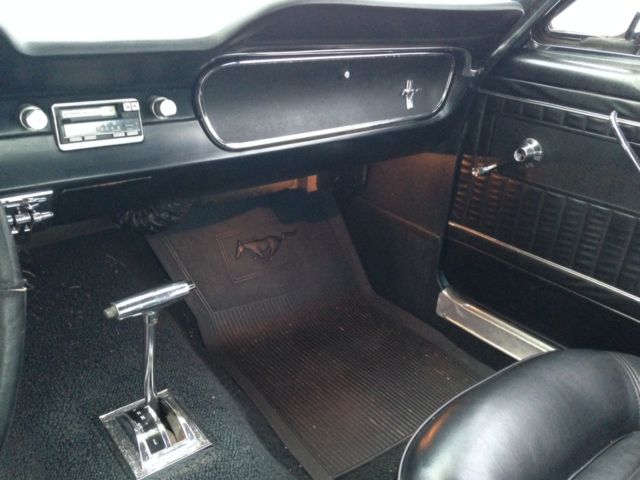 1965 blue Ford Mustang Fastback