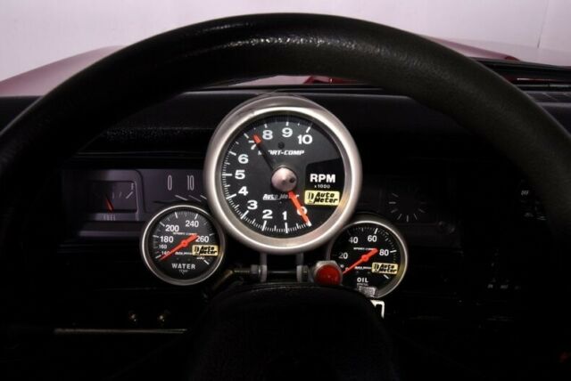 1972 Red Chevrolet Nova Coupe