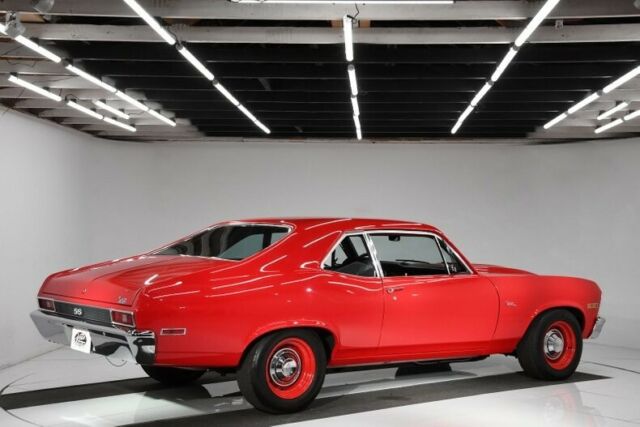 1972 Red Chevrolet Nova Coupe