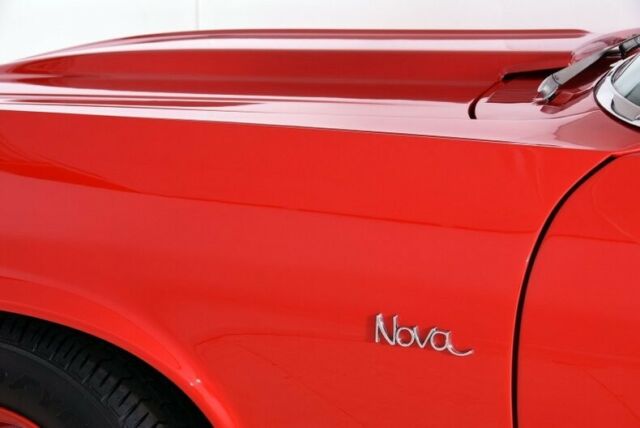 1972 Red Chevrolet Nova Coupe
