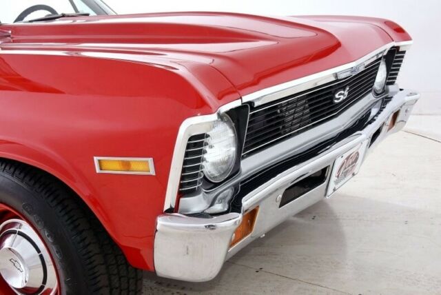 1972 Red Chevrolet Nova Coupe