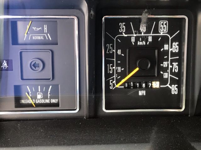 1986 Blue Ford E-Series Van Van