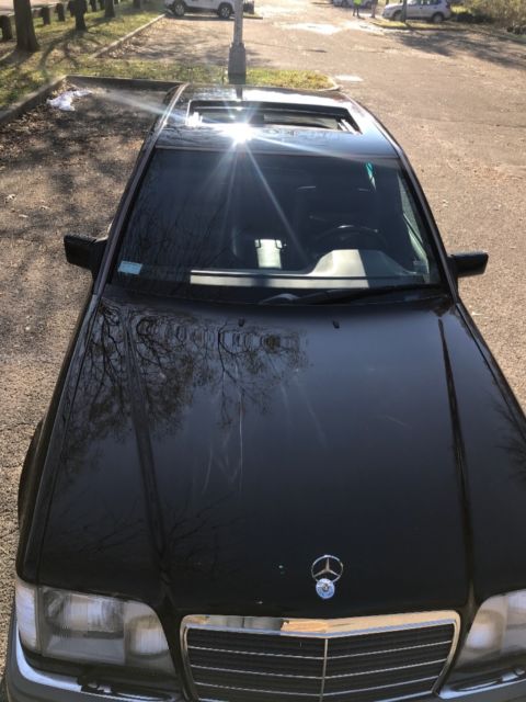 1994 Black Mercedes-Benz E-Class Sedan