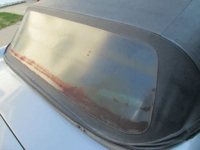 1974 Silver Jaguar E-Type Convertible