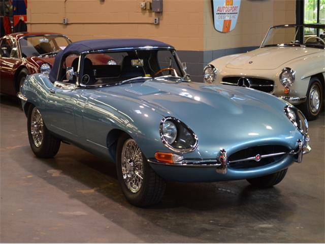 1967 Blue Jaguar E-Type --