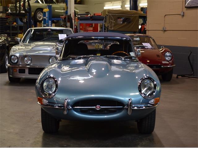 1967 Blue Jaguar E-Type --