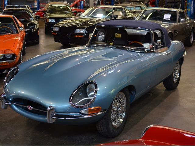 1967 Blue Jaguar E-Type --
