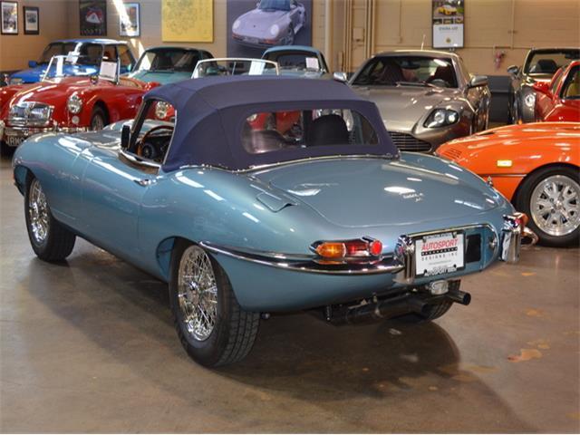 1967 Blue Jaguar E-Type --