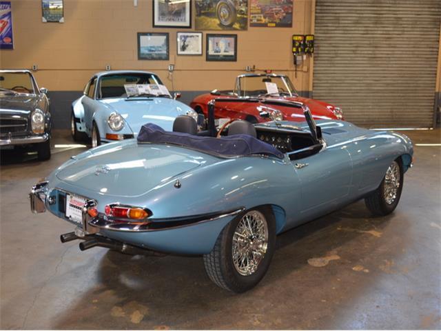 1967 Blue Jaguar E-Type --