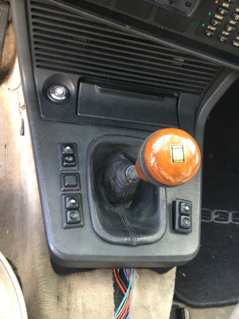 1985 Black BMW 6-Series Coupe