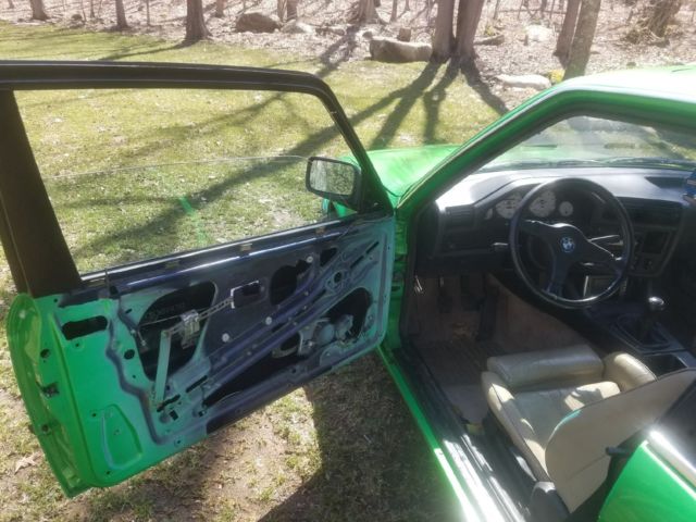 1985 LIMETIME HOUSE OF COLOR GREEN BMW 3-Series Coupe