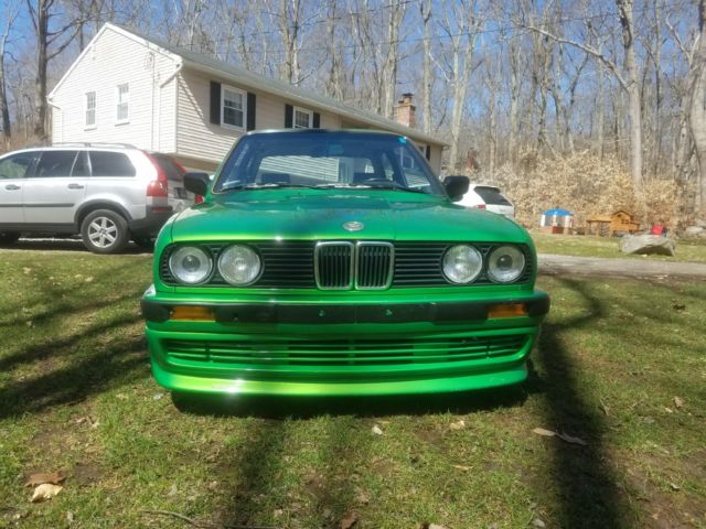 1985 LIMETIME HOUSE OF COLOR GREEN BMW 3-Series Coupe
