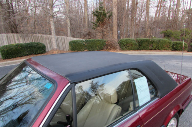 1992 Calypso Red BMW 3-Series Convertible