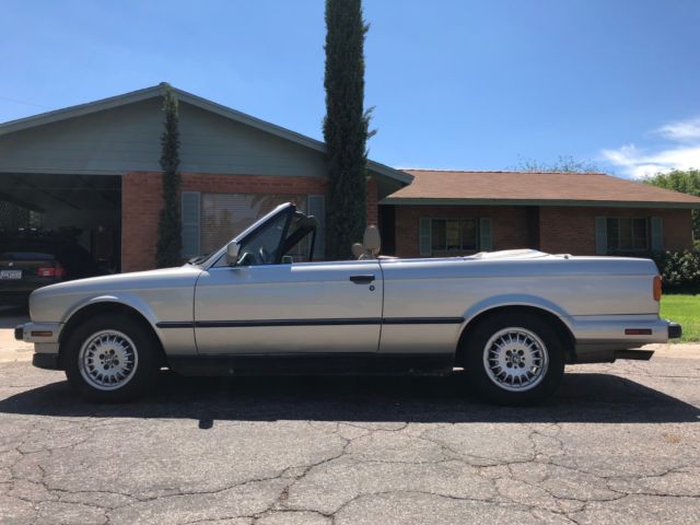 1989 Gold BMW 3-Series Convertible