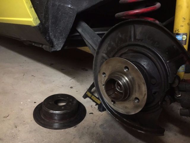 1987 Yellow BMW 3-Series Coupe