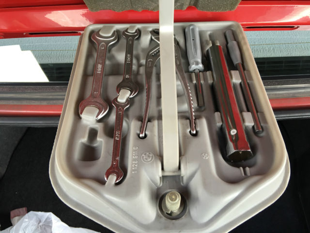 1989 Cinnabar Red BMW 3-Series Sedan