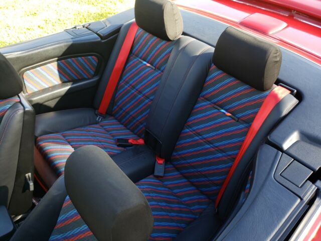 1990 Red BMW 3-Series Convertible