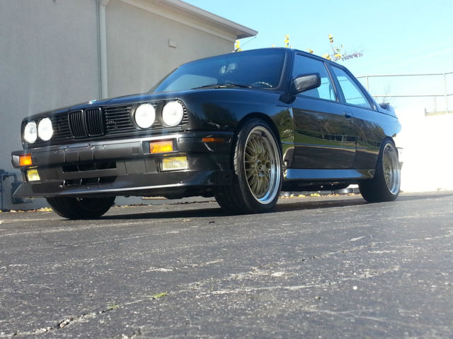 1991 Black BMW M3 Coupe