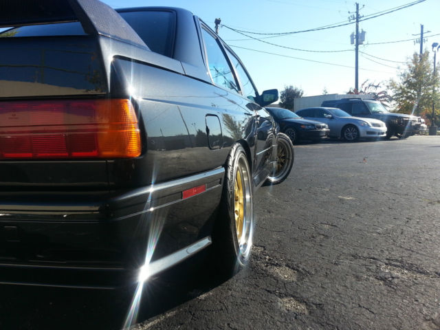 1991 Black BMW M3 Coupe