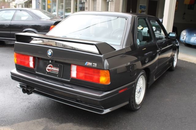 1988 Black BMW M3 Coupe