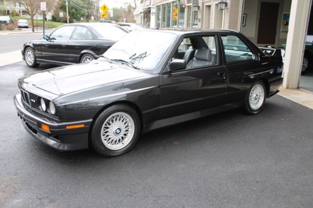 1988 Black BMW M3 Coupe