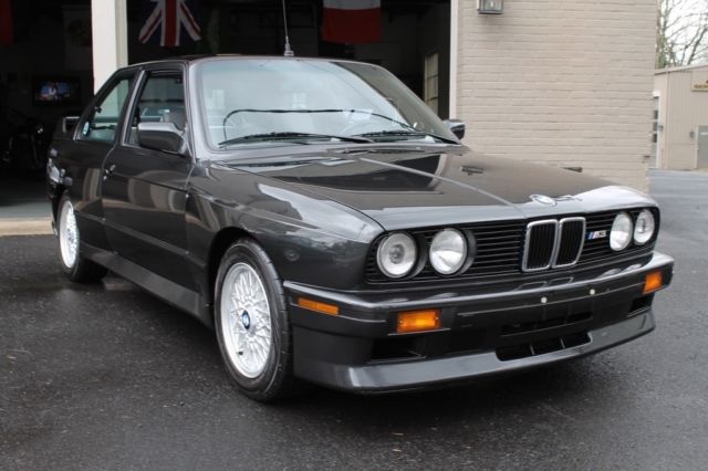 1988 Black BMW M3 Coupe