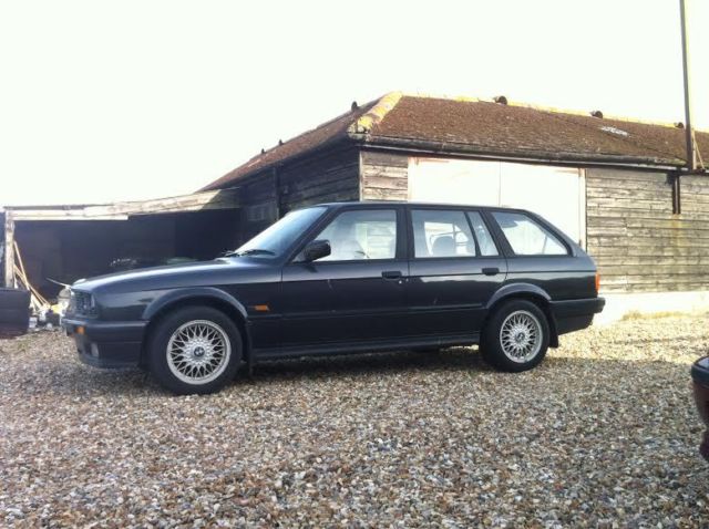 1988 Black BMW 3-Series Touring
