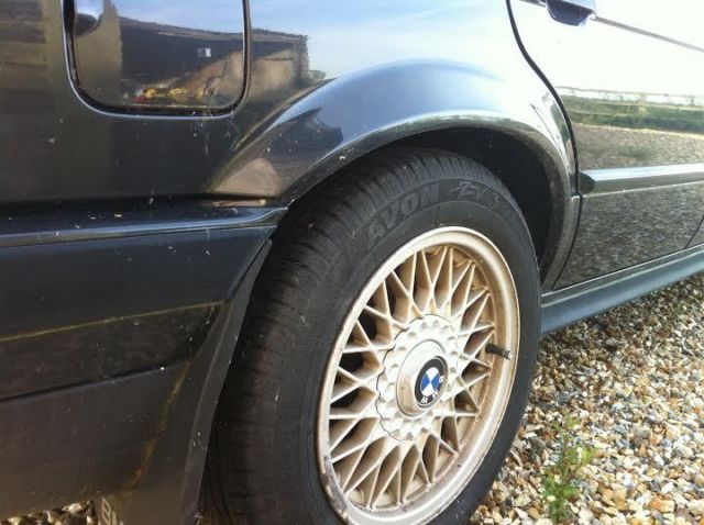 1988 Black BMW 3-Series Touring