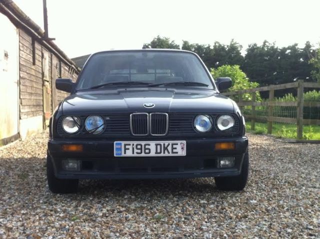 1988 Black BMW 3-Series Touring