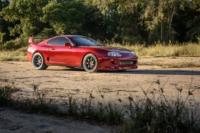 1994 Red Toyota Supra Hatchback