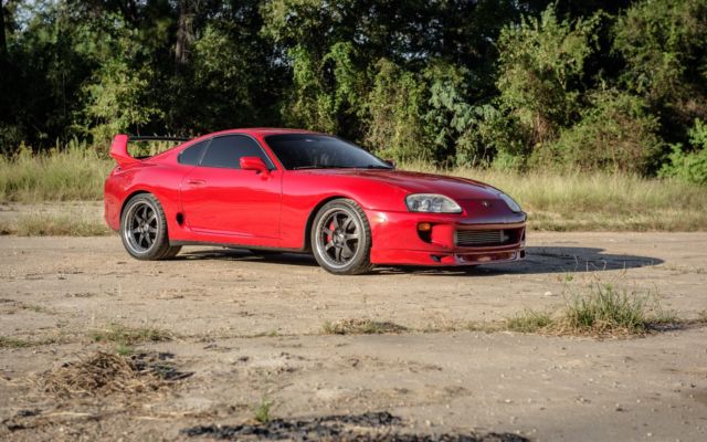 1994 Red Toyota Supra Hatchback