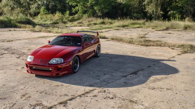 1994 Red Toyota Supra Hatchback