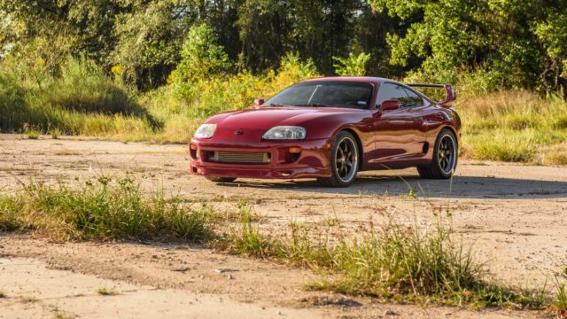 1994 Red Toyota Supra Hatchback