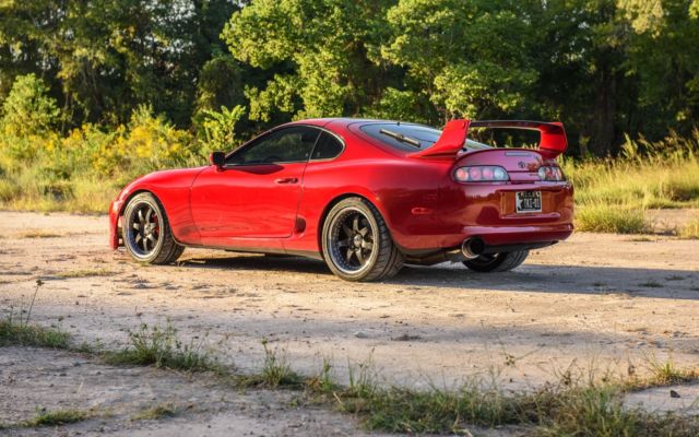 1994 Red Toyota Supra Hatchback
