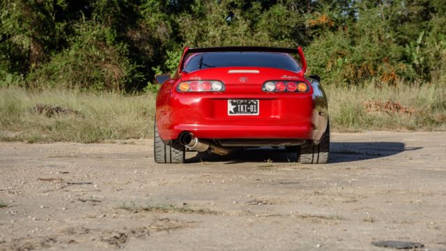 1994 Red Toyota Supra Hatchback