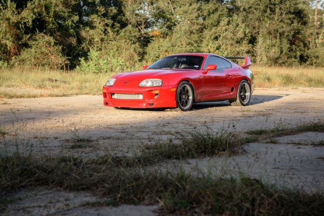 1994 Red Toyota Supra Hatchback