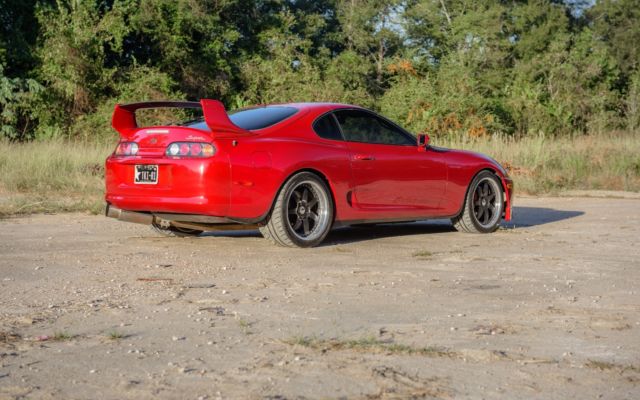 1994 Red Toyota Supra Hatchback