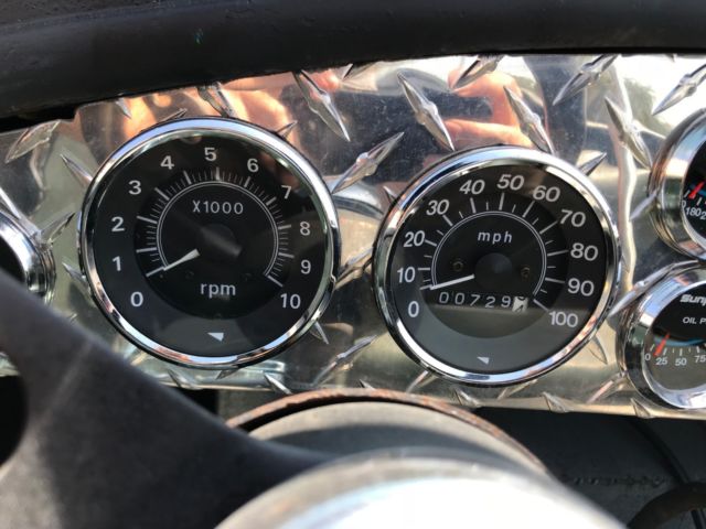 1928 Black FORD RAT ROD T BUCKET WHITE WALLED OPEN PIPED T BUCKET